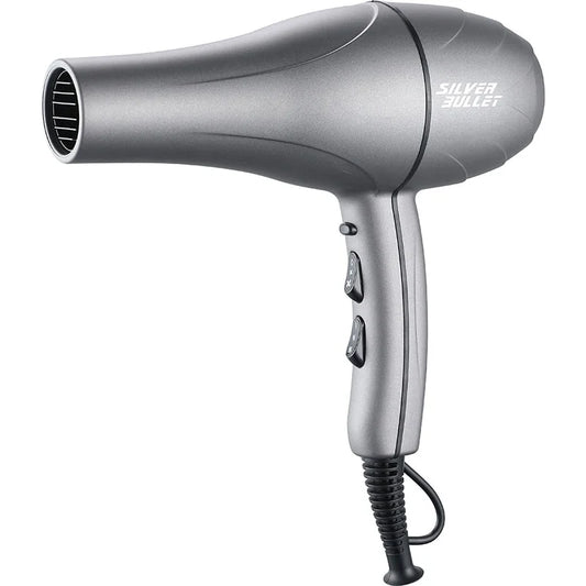 Silver Bullet Hair Dryer Style Pro 2200W Black Light Grey