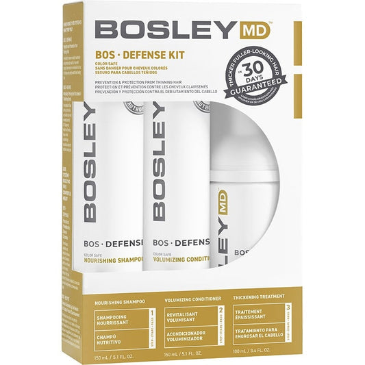 Bosley Defense for Coloured Normal to Fine Hair Starter Pack 3 Pieces
