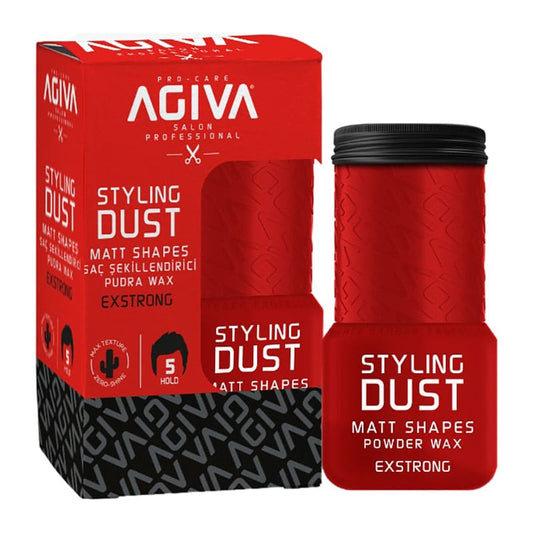 Agiva Extra Strong Styling Dust Powder Wax with Matte Finish, 20ml