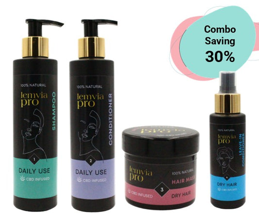 Lemvia Pro CBD Daily Use Hair Set Professional